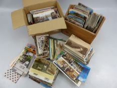 Military and other Vintage postcards - approx 200+