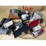 Large selection of cameras in 1 box