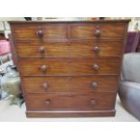 Antique Mahogany chest of 6 drawers