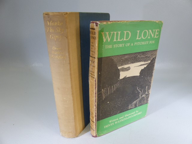 Two books with illustrations by B.B. Manka the Sky Gypsy and Wild Lone.