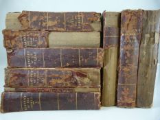 Harmsworth History of the World. 8vo. All bound with calf leather spine and cloth frontispieces.