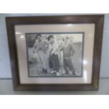 Photograph print of the three Stooges