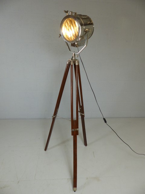 Industrial tripod modern light