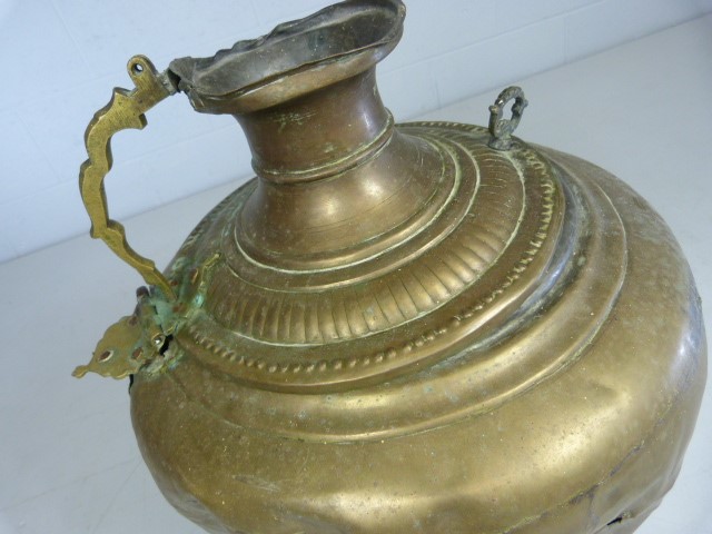 Extremely large copper Samovar A/F with fittings. - Image 3 of 4