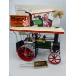 Mamod traction engine in box