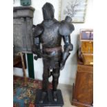 Metal full size suit of Armour.
