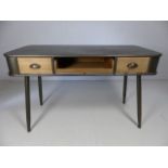 Modern interior desk with drawers