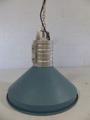 Industrial style hanging light