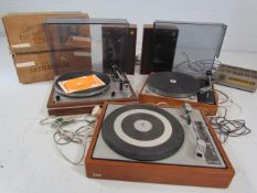 Large selection of electrical equipment to include Thorens Turntables, KEF speakers etc