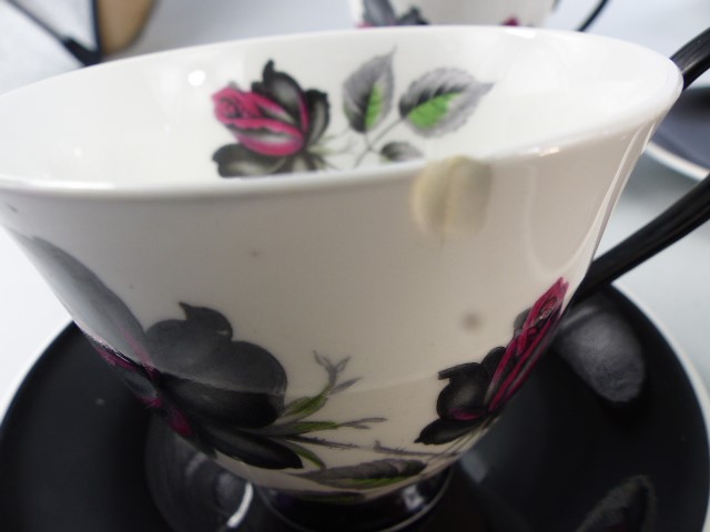 Royal Albert 'Masquerade' part tea service - Image 7 of 8