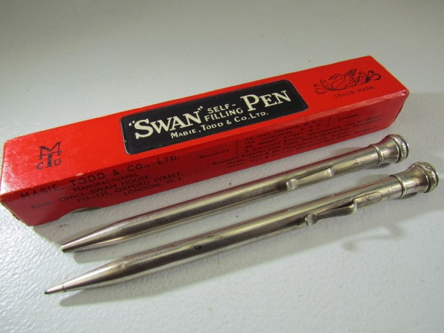 Two Wahl Eversharp Propelling Pencil, Silver Plated - Image 3 of 3