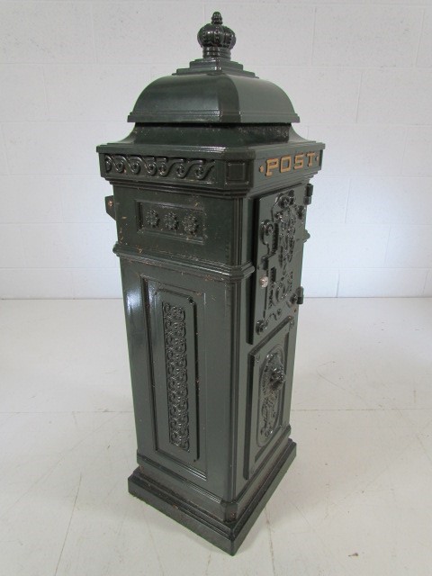 Large Green reproduction Post Box - Image 2 of 5