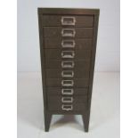 Single freestanding filing cabinet