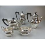 Mappin and Webb good example of a silverplated tea service