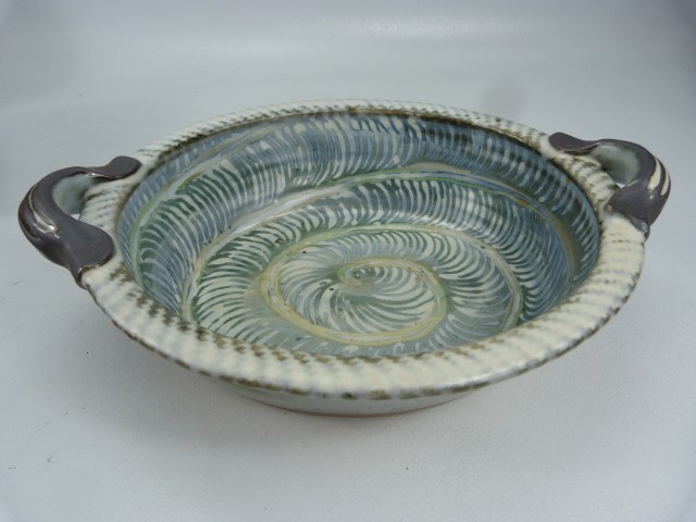 Selection of studio pottery -all unmarked - Image 3 of 5