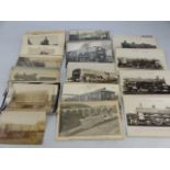 L & S W R (Railwayana) photographs and postcards - approx 100