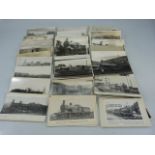 Extensive collection of Postcards and photographs dating from late 1800's to 1900's depicting