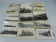 Extensive collection of Postcards and photographs dating from late 1800's to 1900's depicting