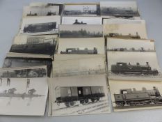 Nice selection of Railwayana photographs and postcards