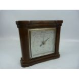 Freestanding oak cased barometer
