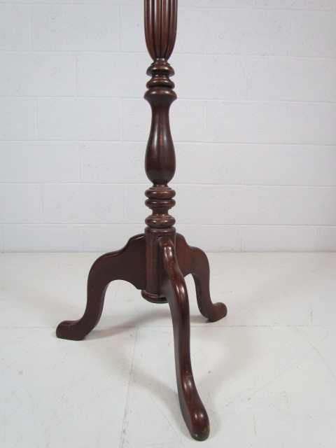 Mahogany coat and hat stand - Image 3 of 4