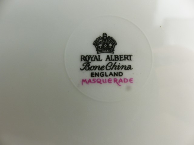 Royal Albert 'Masquerade' part tea service - Image 6 of 8