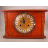 USSR made mantle clock with chimes and original key.