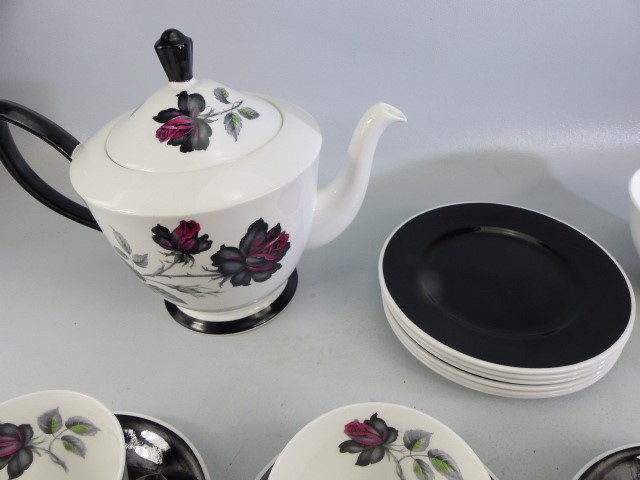 Royal Albert 'Masquerade' part tea service - Image 3 of 8