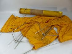 WW2 Rescue / Signalling Kite - Used by the RAF. Complete with cylinder and launching instructions