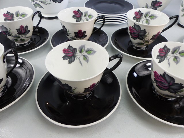 Royal Albert 'Masquerade' part tea service - Image 2 of 8