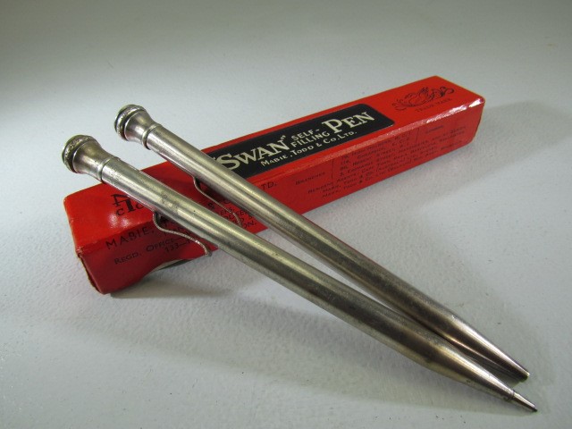 Two Wahl Eversharp Propelling Pencil, Silver Plated