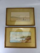 Two antique Watercolours depicting Middle Eastern Scenes