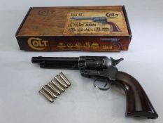 Umarex SAA .45 single action Army CO2 Revolver. Colt .177 air pistol, boxed