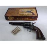 Umarex SAA .45 single action Army CO2 Revolver. Colt .177 air pistol, boxed