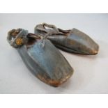 Sold on behalf of the RNLI - Early Victorian pair of childrens shoes