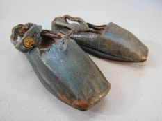 Sold on behalf of the RNLI - Early Victorian pair of childrens shoes