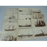 Selection of French postcards Musees Nationaux in original box along with a selection of