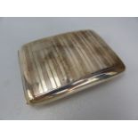 Hallmarked silver cigarette case by Levi and Salaman - Birmingham 1901. approx weight - 133g