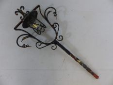 Wrought Iron exterior lamp