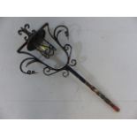 Wrought Iron exterior lamp