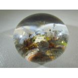 Antique 31st October 1851 registered glass paperweight by Blumberg and Co.
