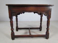 Ipswich small oak table