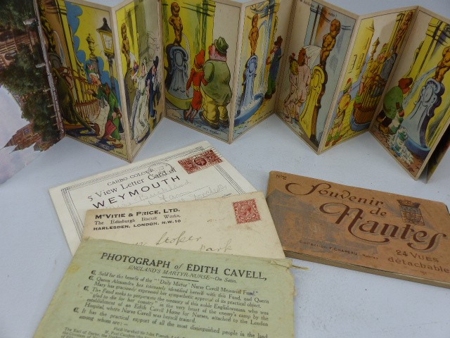 Selection of Postcards in the original books. - Image 2 of 3