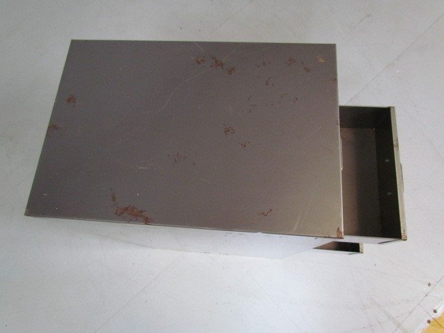 Vintage metal set of filing drawers - Image 3 of 3