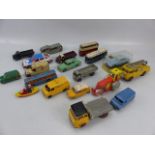 Selection of Dinky and Corgi unboxed cars to include Corgi