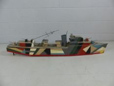 Model Royal Navy War Ship