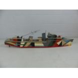 Model Royal Navy War Ship