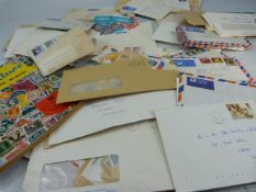 Selection of various stamps and letters