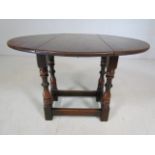 Small oak ipswich style table