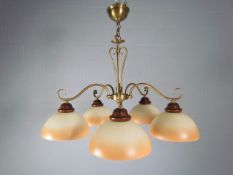 French Mid century style handing centre light